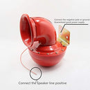 Powerful 150db Red Metal Bull Horn Loudspeaker for 12V Trucks and Cars