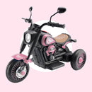 Colorful Light and Music 3-Wheel 6V Electric Motorcycle Toy for Kids