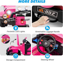12V Electric Car for Kids with Parental Control and 2-Seater Truck Cover