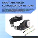 Set of 2 Children's Electric Ride-On Cars with 550 12V Motors and High RPM Performance