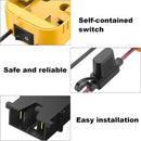 Versatile 18V/20V Battery Adapter for DIY Enthusiasts - Robust Locking Mechanism