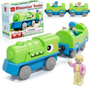 Dinosaur-Themed Electric Train Set for Young Children