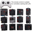2.4GHz Replacement Controller for 12V/24V Children's Ride-On Vehicles; compatible with JR receivers