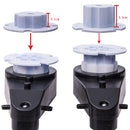 2.1cm Drive Gearbox Motor and Wheel Set for Kids' Ride-On Toys