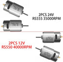 High-Speed Motor Pair for Kids' Power Wheels - 12V, 18V, 20V, 24V