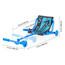 Side-Swing Drifting Scooter for Kids, 132 lbs Capacity