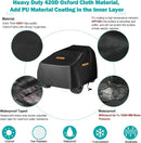 All-Weather Kids Ride-On Car Cover - 420D Waterproof with Reflective Safety Strips