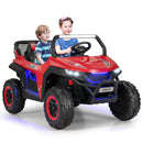 12V Dual-Seat Electric UTV for Kids with Suspension, Lights, and Music