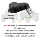 RS550 Gear Replacement Parts for Kids Electric Cars