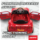 Huffy 6V Disney Pixar Lightning McQueen Electric Ride-On for Kids 3-7 Years Red