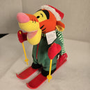 Disney Store Interactive Skiing Tigger Holiday Plush Toy with Sound Feature