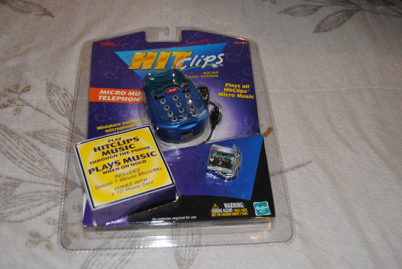 Y2K Micro Music Telephone Player Inspired by Backstreet Boys "The Call" 2001 Vintage Design
