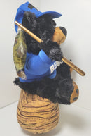 Papa Bear Animated Plush Toy Singing "Huntin' Fishin' Lovin' Everyday"