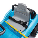 12V Volkswagen Beetle Electric Ride-On Car for Kids - Blue, Speeds Up to 2.5MPH
