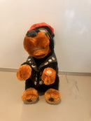 12" PLUSH DOG ON BIKER CHOPPER SINGING "BORN TO BE WILD"