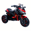 12V Battery-Powered Kids Motorcycle Ride-On with Illuminated Wheels
