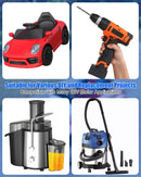 Set of 2 RS550 DC Motors 12V 35000RPM for Enhanced Power Wheel Ride-On Cars