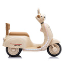 12V Electric Scooter for Kids Featuring LED Lights and Music
