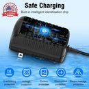 12V Power Charger for Fisher Price Powered Wheels Gray and Orange Batteries