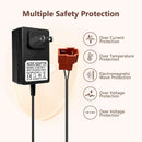 6 Volt Charger for Kids Electric Cars, Compatible with Minnie Mouse and BMX