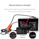 12V Power Charger and Wiring for Kids Ride-On Vehicles