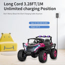 24V Kids Electric Ride-On Car Charger with LED Indicator Light and 1000mA Output