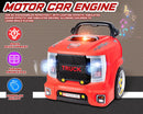 Engaging Truck Engine Playset with Removable Components, Lights & Sounds for Ages 3-5