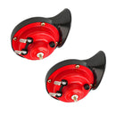 Dual High-Volume 12V Train Horns for Cars, Motorcycles, Trucks, and Boats