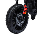12V Red Aprilia Licensed Kids Motorcycle with Training Wheels