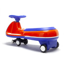 12V Electric Twisting Ride-On Car for Kids Aged 3-6 with LED Lights and Music