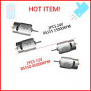 JRRXM High-Speed Dual Motor Set for Kids' Power Toys - 12V, 18V, 20V, 24V