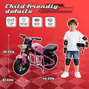24V 300W Electric Kids Motorcycle with 14" Fat Wheels, Speeds Up to 11.18 MPH