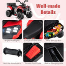 Electric 6V ATV Quad Ride-On for Kids with Spray Feature and Storage Compartment