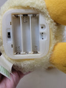 Charming 8" Animated Easter Chick Plush Toy Sings "I Can See Clearly"