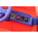 Bluey 12V Electric Ride-On Car with Functional Headlights for Kids 3 and Up