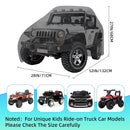 Waterproof 420D Adjustable Drawstring Cover for Kids Ride-On Truck