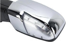 Left Chrome Side Mirror Assembly for 2013 Dodge Ram 1500 2500 3500
