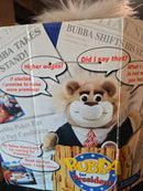 Vintage Bubba For President Mattel Talking Plush Bear Toy