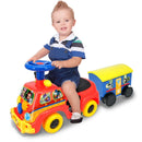 Mickey Mouse Ride-On Toy with Lights and Sounds and Trailer for Kids
