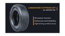 Landspider CityTraxx H/T 265/60R18 110H All-Season SL 18" Tire