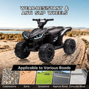 12V Electric 4-Wheel ATV for Kids with Remote Control and LED Music