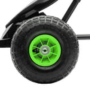 Green Pedal Go Kart for Kids Ages 5-12