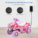 6V Charger for Ride-On Toy Cars, Compatible with BMX X6 and Kid TRAX GMC