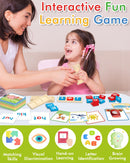 Gojmzo Montessori Wooden CVC Word Spelling Activity Set