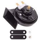 Evermotor Universal 12V Loud Air Horn Set for Vehicles, Black