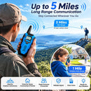 Dual-Channel Walkie Talkies for Family Adventures, Travel, and Outdoor Fun