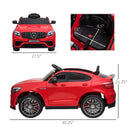 12V Remote Control Electric Car for Kids Ages 3-5 with Two Speed Options