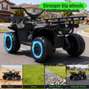 24V 160W Off-Road Ride-On ATV for Kids with Crash Bars, LED Lights, and Bluetooth Music