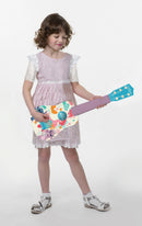Lexibook Disney Stitch Children's First Guitar, 6 Nylon Strings, 53 cm / 2 in 1