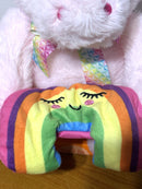 Interactive Plush Unicorn Toy - 12" Pink Rainbow Design